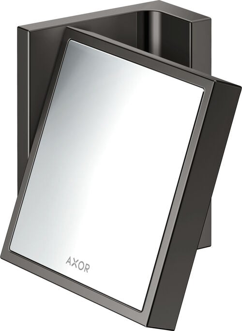 Rasierspiegel Axor Universal Rectangular Polished black chrom