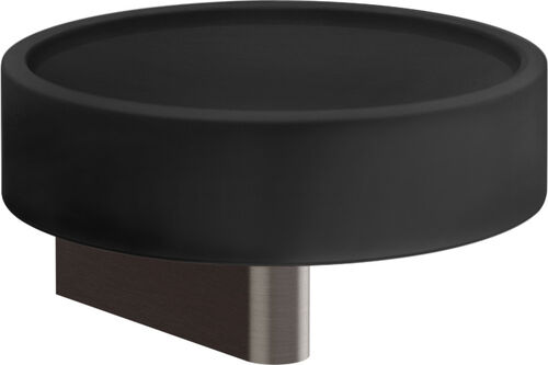 Seifenhalter Gessi Habito black Metal brushed