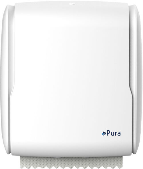 Papierhandtuchspender Pura Premium weiss matt