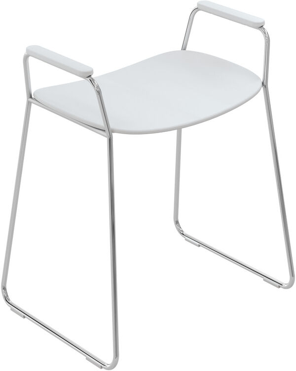 Tabouret de douche Hewi Blanc de s&eacute;curite brillant image number 0