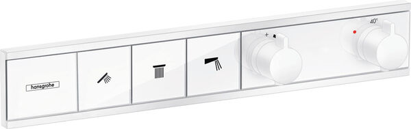 Sistema da doccia Hansgrohe Rain Select, modulo per termostato &frac34;", 527 x 90 mm, per 3 di utenze, image number 0