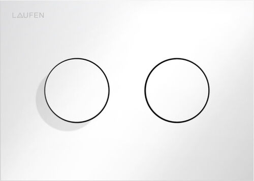 Betätigungsplatte Laufen Ineo Groove weiss