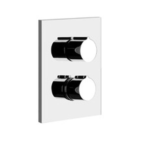 Bade- und Duschenmischer Endmontageset Gessi Ozone / Trasparenze ½" verchromt image number 0