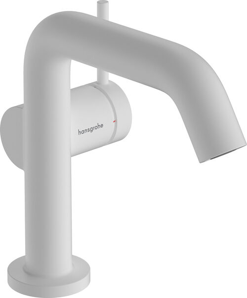 Einlochmischer Hansgrohe Tecturis S Weiss matt