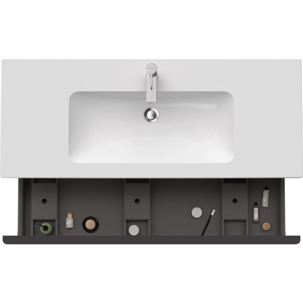 Waschtischmöbel Duravit D-Neo taupe matt image number 4