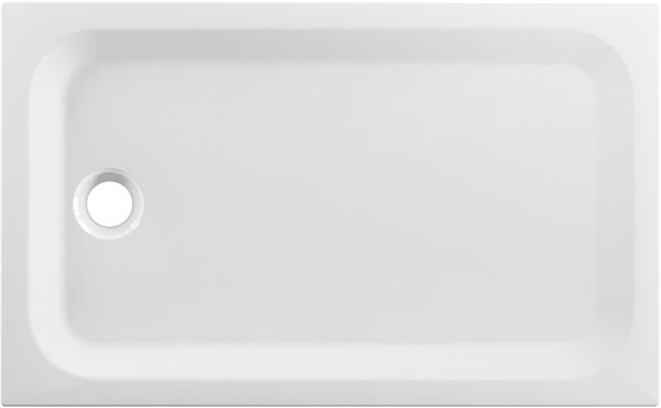 Receveur de douche Schmidlin 130 x 80 cm Blanc mat Fond antid&eacute;rapant Antigliss Pro image number 0