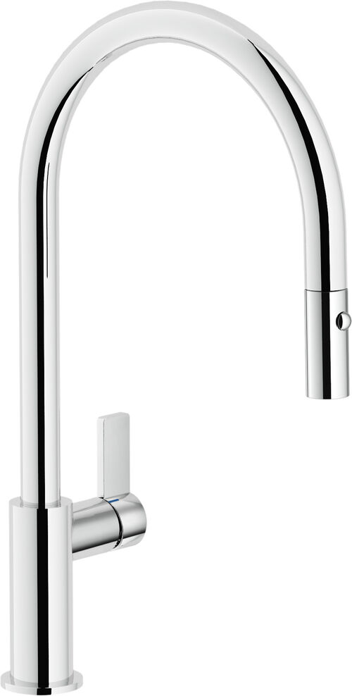 Miscelatore monocomando per lavello Alterna idis Cromato