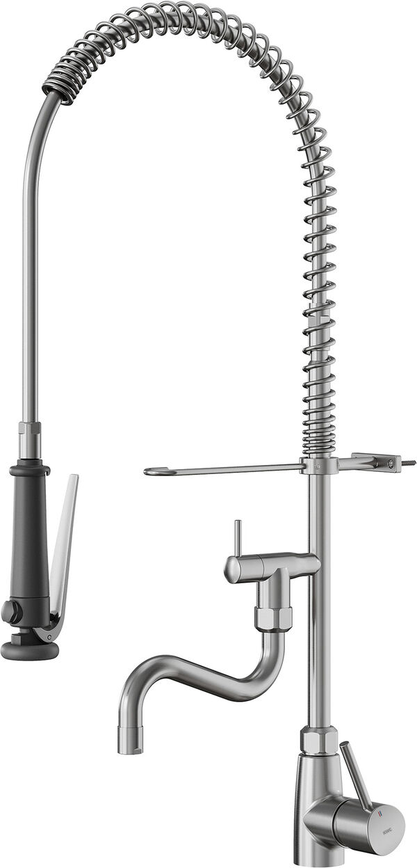 Doccia lavastoviglie KWC Gastro E, s 270 mm, miscelatore monocomando, bocca mobile, altezza image number 0
