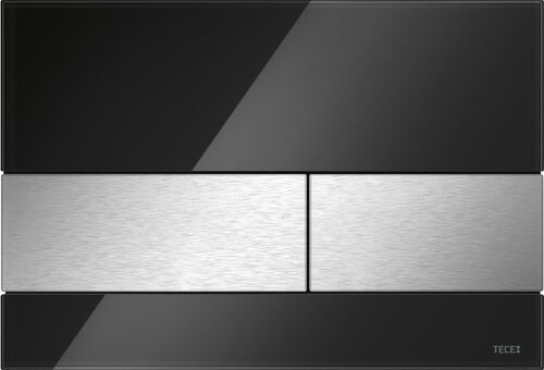 Betätigungsplatte Tece Square Schwarz