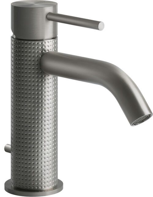Einlochmischer Gessi 316 Steel brushed cesello