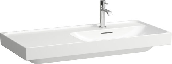 Waschtisch Laufen Meda 100 x 46 cm Weiss Cleaneffekt image number 0