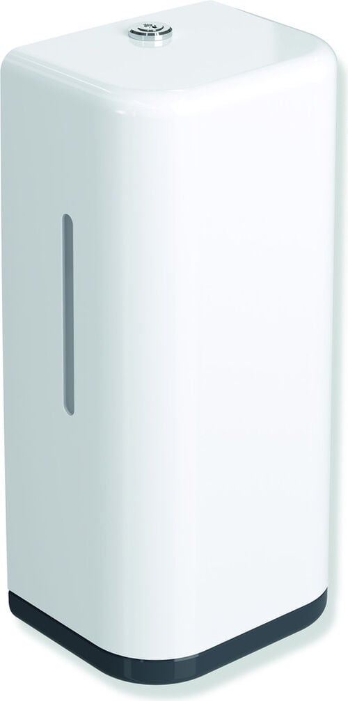 Elektronischer Schaumseifenspender Hewi 477 Sensoric Signalweiss Rahmenelement Anthrazitgrau