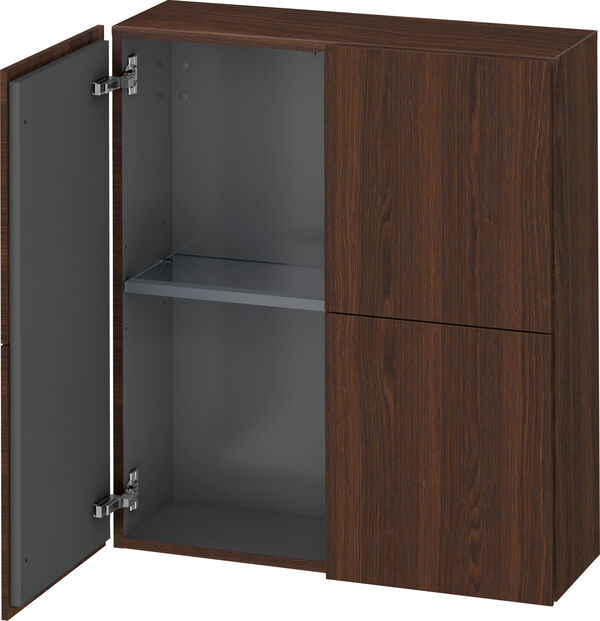 Seitenschrank L-Cube Nussbaum gebürstet image number 0