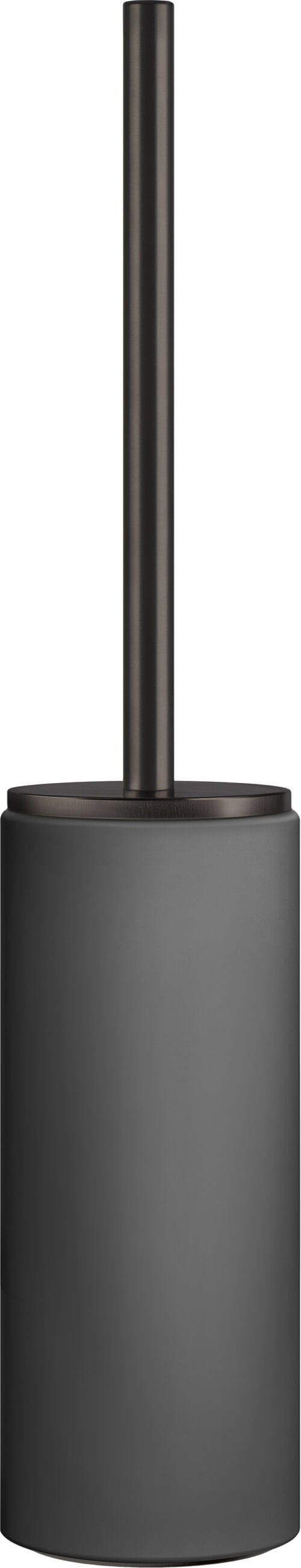 Portaspazzola Gessi Anello Black metal brushed