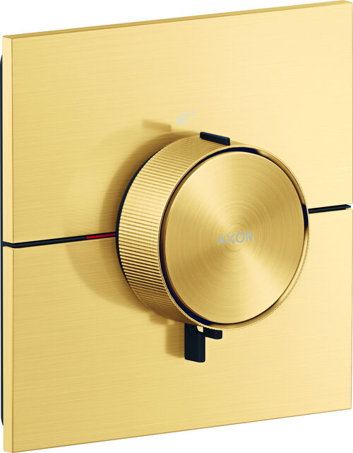 Duschsystem Axor ShowerSelect ID brushed gold optic