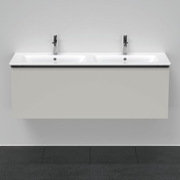 Meuble sous-lavabo Duravit D-Neo Gris béton mat image number 2