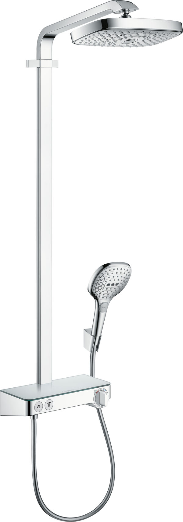 Showerpipe Hansgrohe Raindance Select E 300 chromé image number 0