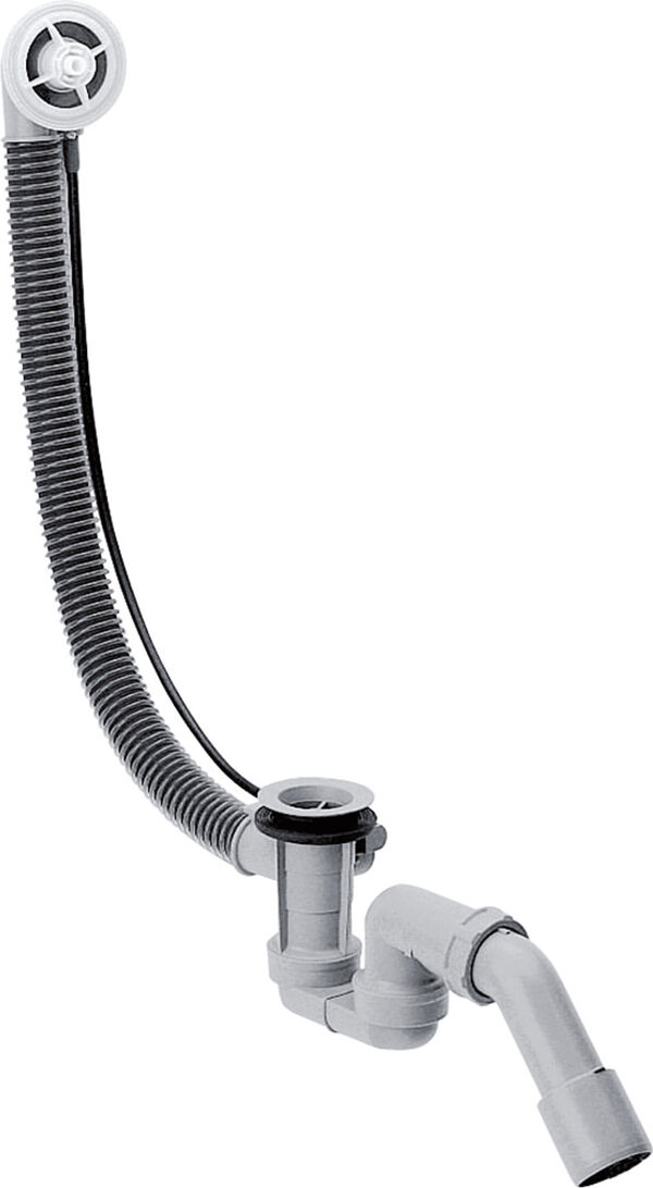 Wannengarnitur hansgrohe Flexaplus, Ablaufventil 1 1/2" Kabellänge 52 cm Sifon image number 0