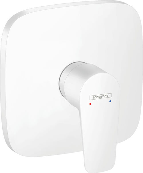 Duschenmischer - Endmontageset Hansgrohe Talis E Weiss matt