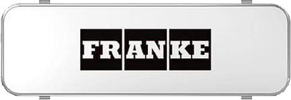 Logoplatte für alle verdeckten Franke-Überläufe (133.0055.650) image number 0