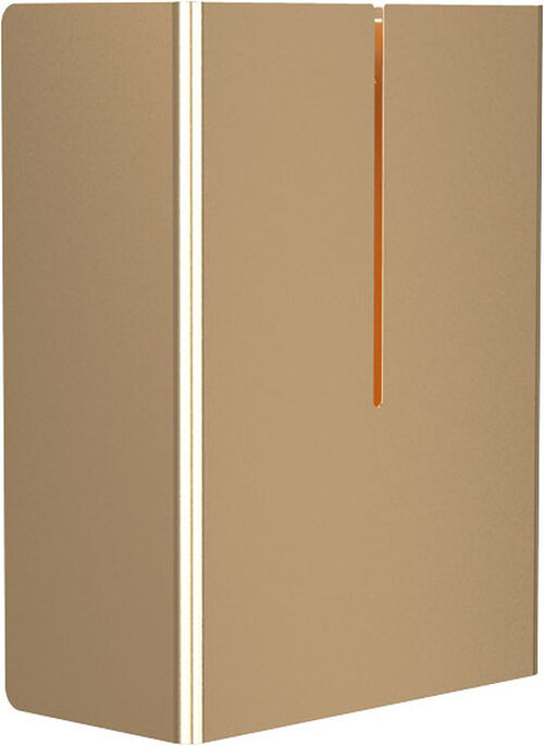 Papierkorb Frost Nova 2 Brushed gold