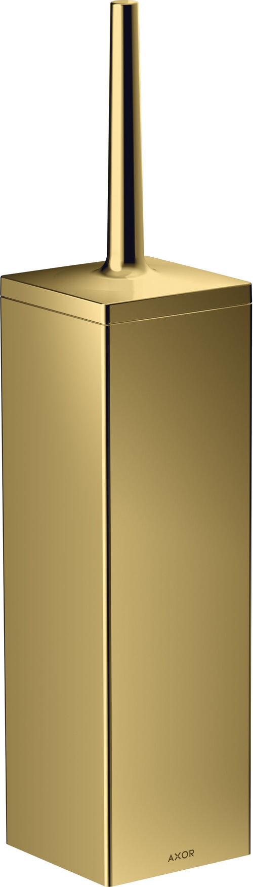 Portaspazzola Axor Universal Rectangular polished gold optic