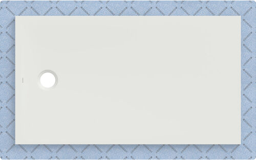 Duschfl&auml;che Geberit CleanFloor30 Weiss matt