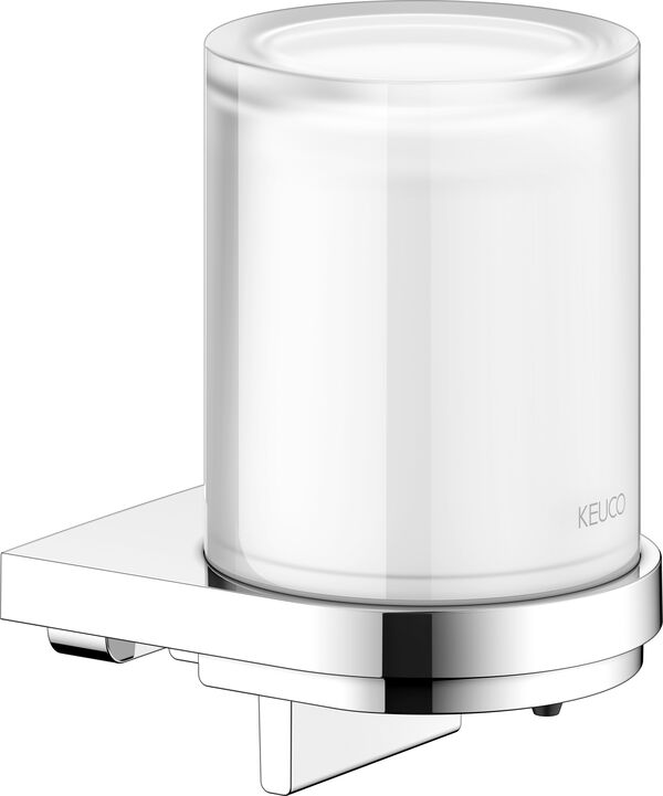 Distributore di sapone Keuco Collection Moll, capacit&agrave; 0,18 l, contenitore vero cristallo image number 0