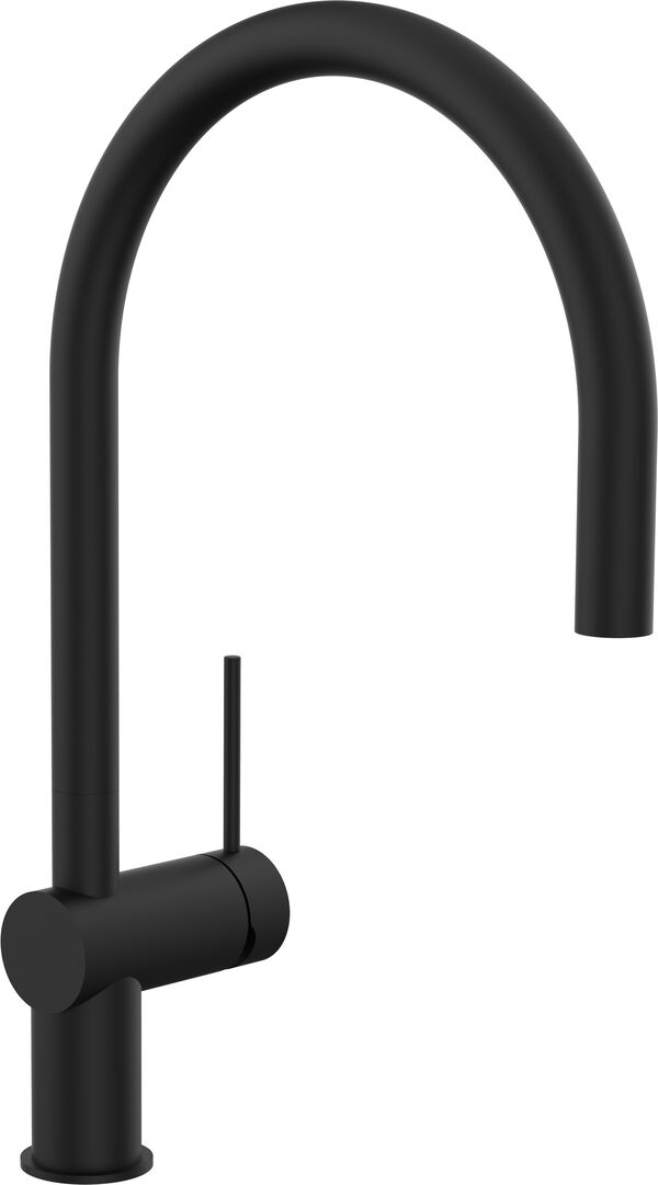 Spültischmischer Laufen Twinplus Slim Edelstahl gebürstet PVD schwarz image number 0