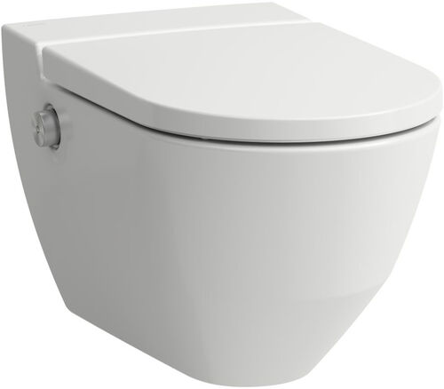 Dusch-WC Laufen Cleanet Navia Weiss Cleaneffekt