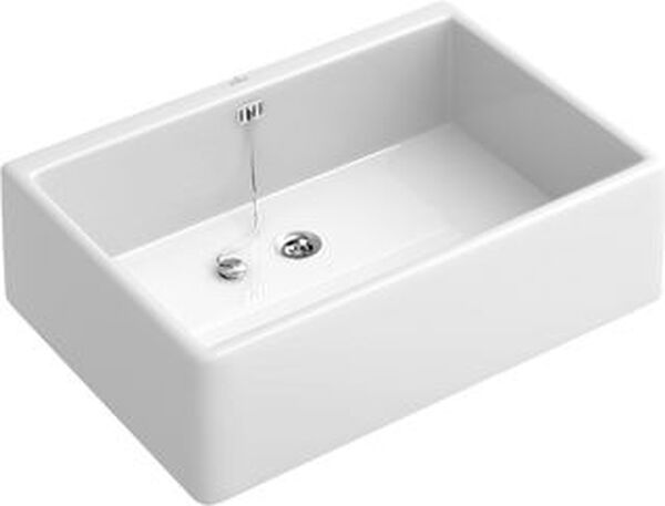 Auflege Spülbecken Villeroy & Boch O.novo weiss Cleaneffekt image number 0
