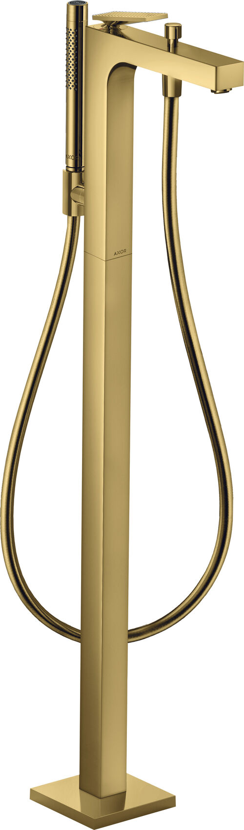 Miscelatore da bagno Axor Citterio-modello d'appoggio Brushed gold optic