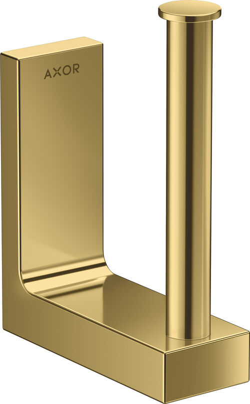 Ersatzpapierrollenhalter Axor Universal Rectangular polished gold optic
