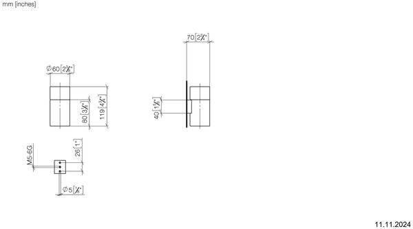 Glashalter Dornbracht Edition Pro verchromt image number 1