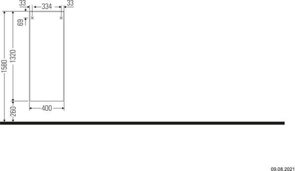 Hochschrank Duravit White Tulip Weiss hochglanz image number 1