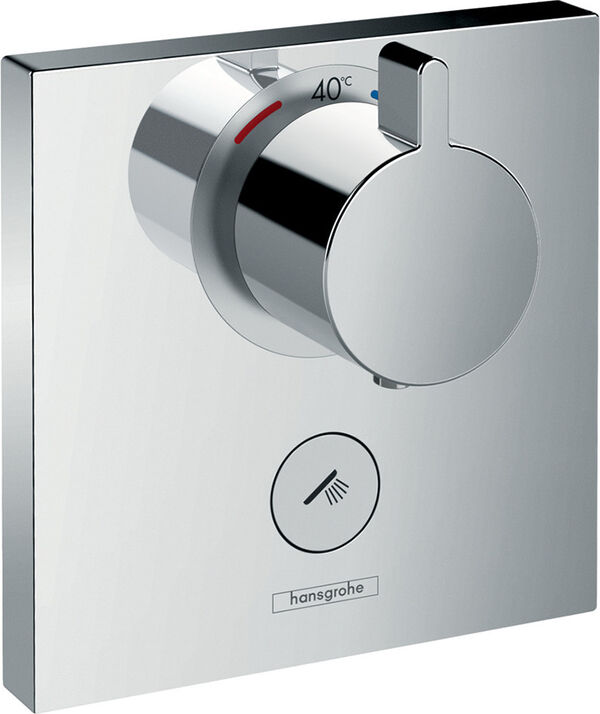 Sistema da doccia Hansgrohe ShowerSelect, termostato ½" 1 uscita, ad utilizzo tramite pulsanti, senza corpo image number 0