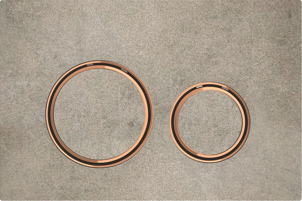 Plaque de d&eacute;clenchement Geberit Sigma50 round B&eacute;ton optique image number 0