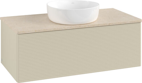 Waschtischmöbel Villeroy & Boch Antao silk grey matt