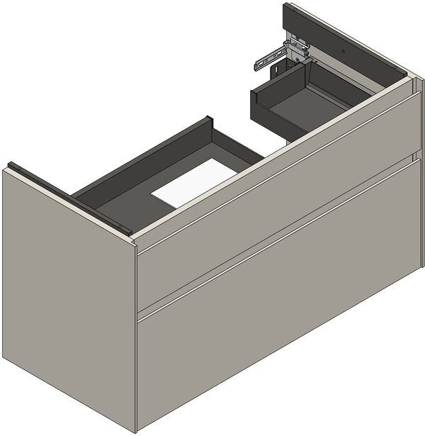 Meuble sous-lavabo Alterna meda S Blanc premium image number 0