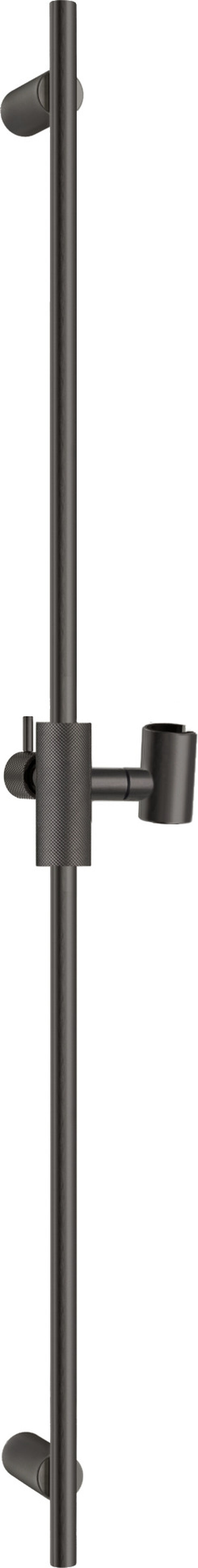 Glissière de douche Gessi Anello Black metal brushed image number 0