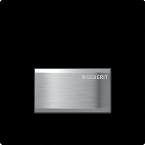 Urinoirsteuerung Geberit Typ50 square Schwarz RAL 9005