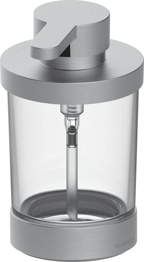 Distributore di sapone Bodenschatz Nia Nickel brushed