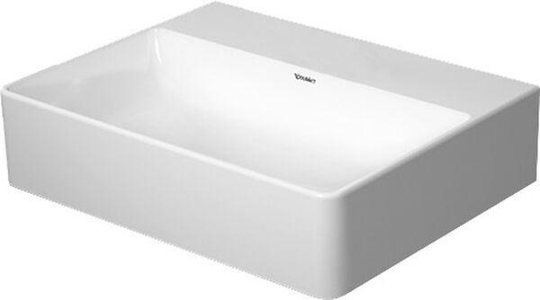 Handwaschbecken Duravit DuraSquare, ohne Armaturenloch, 45 x 35 cm, ohne Überlauf, Schaftventil mi image number 0