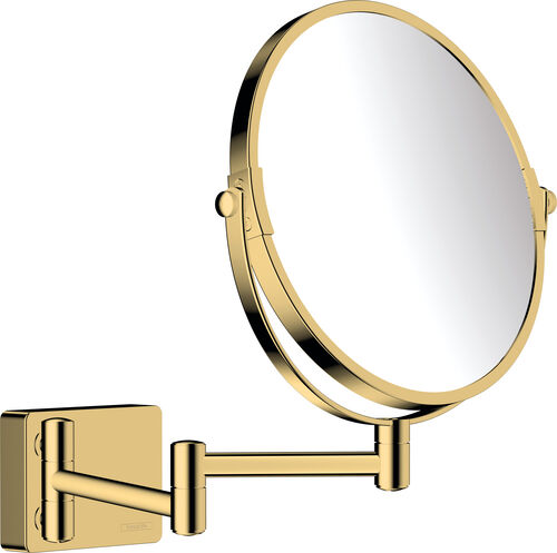 Miroir cosmétique Hansgrohe AddStoris couleur or