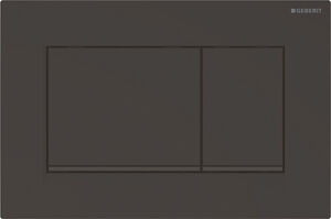 Betätigungsplatte Geberit Sigma20 square schwarz matt
