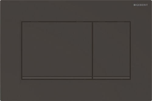 Betätigungsplatte Geberit Sigma20 square schwarz matt