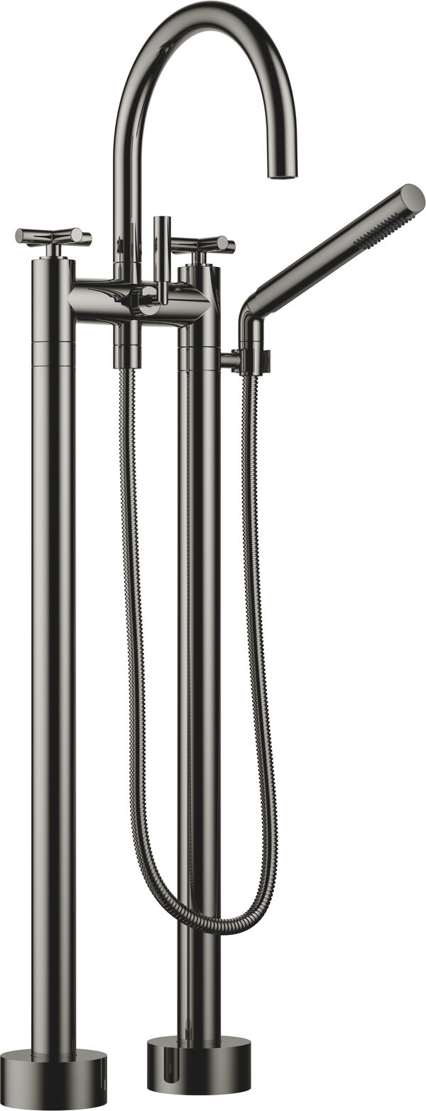 Batteria da bagno Dornbracht Tara., modello d'appoggio sporgenza 225 mm tubi verticali image number 0