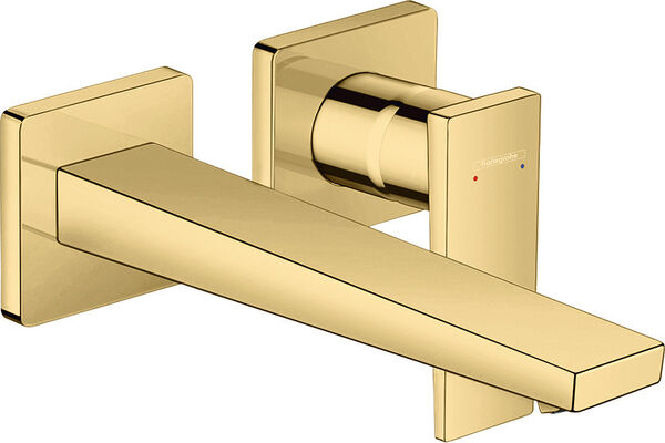 Wandmischer-Endmontageset Hansgrohe Metropol ½" Gold optic image number 0