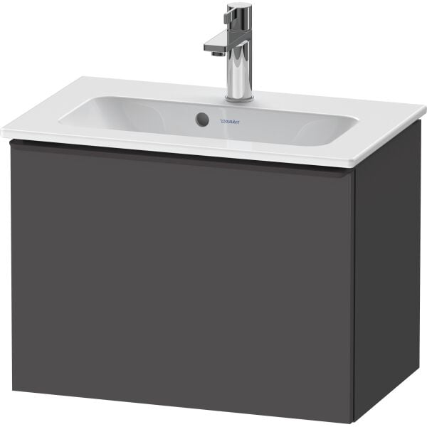Meuble sous-lavabo Duravit D-Neo Graphite mat image number 0