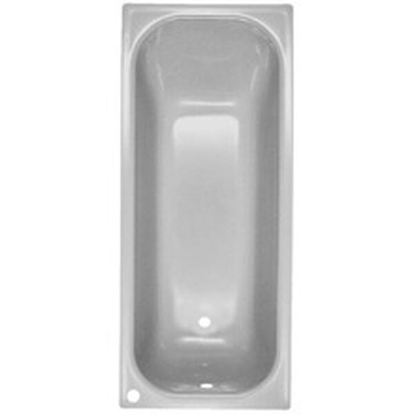 Baignoire Schmidlin Norm Classic avec trou blanc Cleaneffekt image number 0